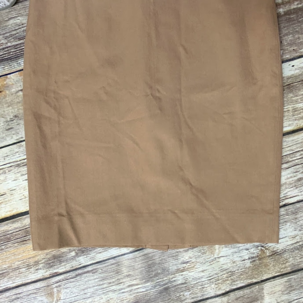 J CREW Tan Brown No. 2 Pencil Skirt - Picture 5 of 6